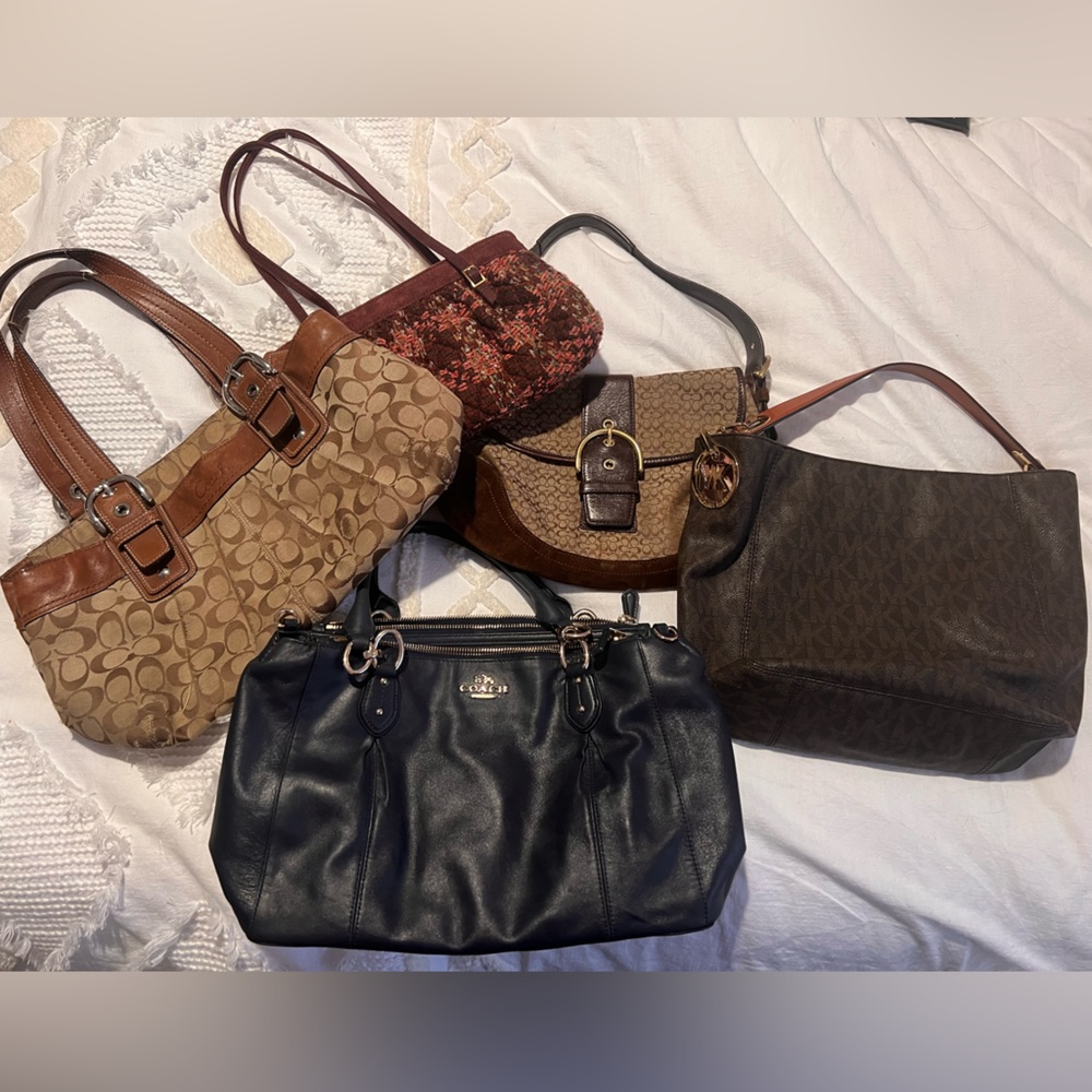 Michael Kors and Coach Purse Bundle
